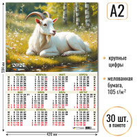 Календарь-плакат А2 2027 символ года