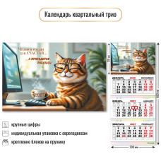 Календарь трио 2027 офис
