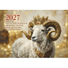 Магнит сувенирный 2027 символ года