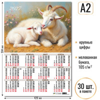 Календарь-плакат А2 2027 символ года