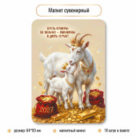 Магнит сувенирный 2027 символ года