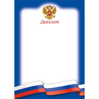 Диплом эконом с госсимволикой