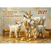 Магнит сувенирный 2027 символ года