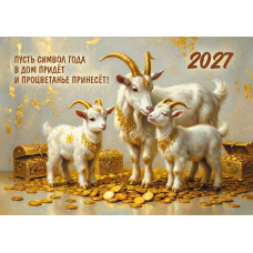 Магнит сувенирный 2027 символ года