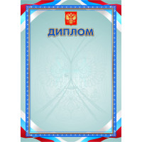Диплом стандарт с госсимволикой