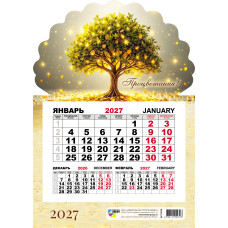Календарь моно на магните 2027 денежное дерево