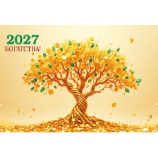 Календарь мини-трио 2027 богатство